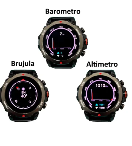 SMARTWATCH FTXG6-BB 57MM NEGRO